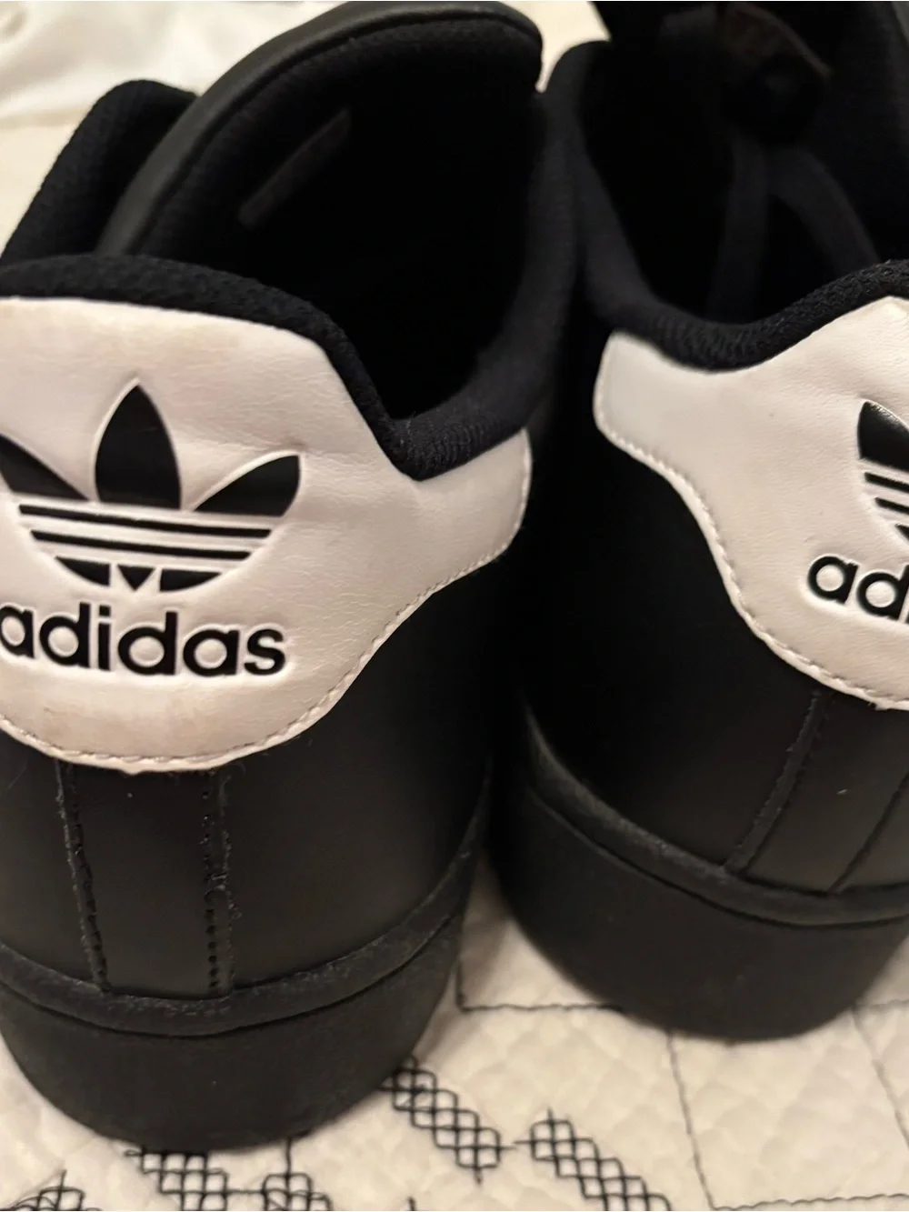 adidas superstar foundation black/white/black 12